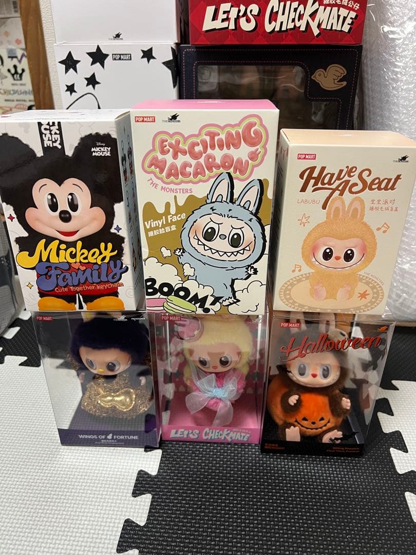 POP MART ラブブ ぬいぐるみ6点 セット