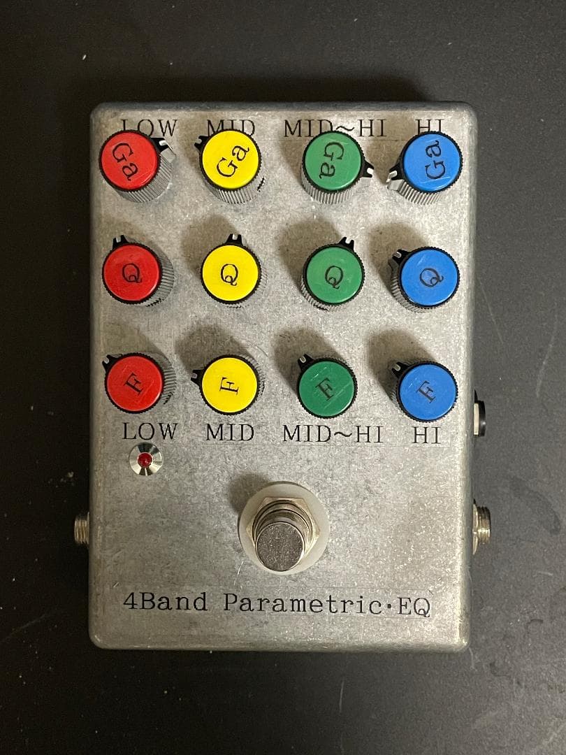 中古 マスタリング クオリティ・アナログ小型4バンド パラメトリックイコライザー
