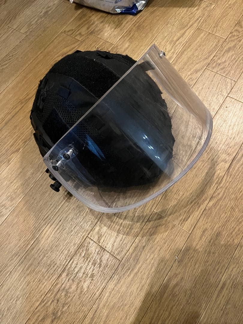 防弾バイザー＆mich2000タイプヘルメット＆メットカバー