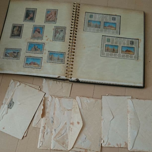 外国　切手　海外切手　古銭　ポストカード色々セット