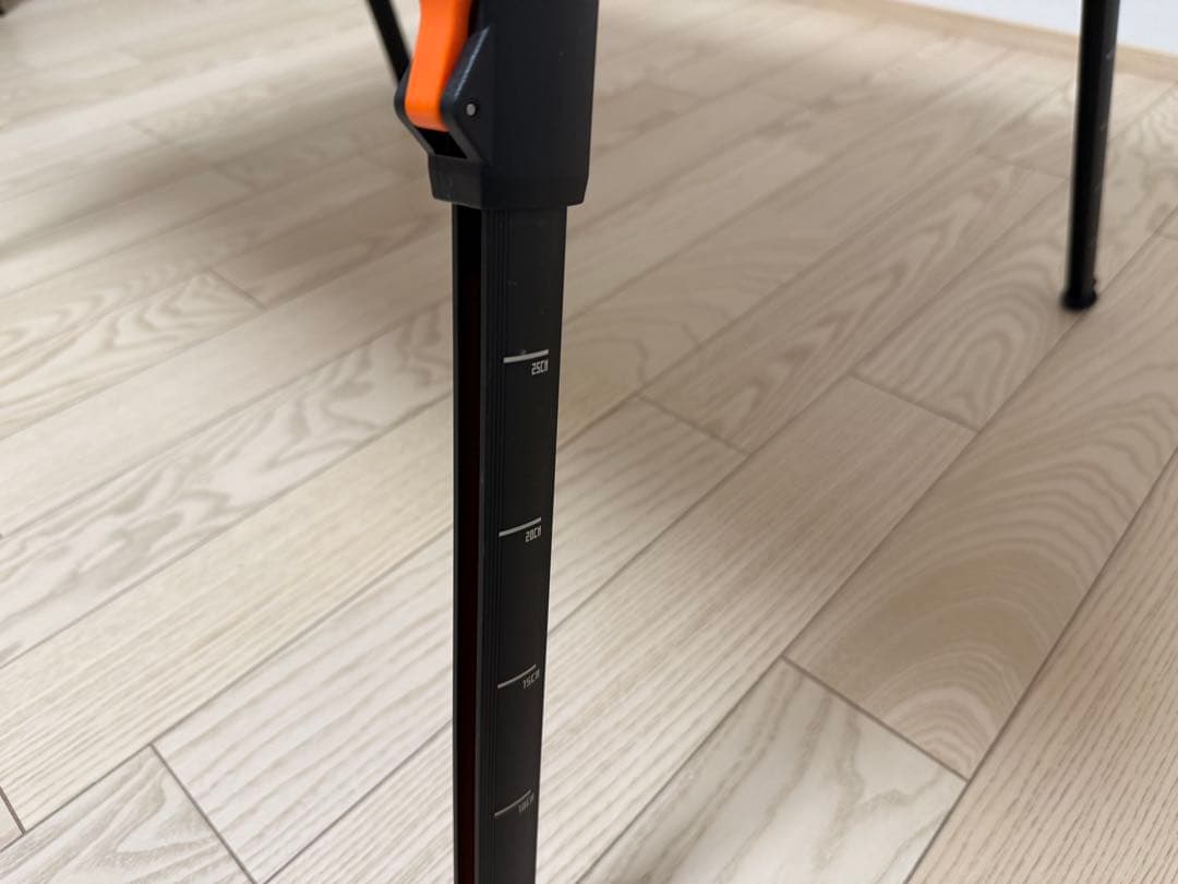 KingCamp 折りたたみテーブル 中型 バンブー 竹 高さ無段階調整