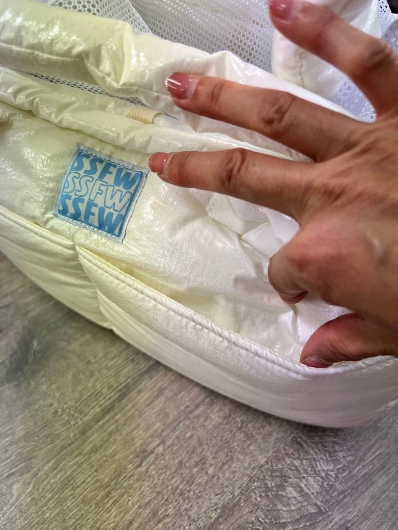 【ssfw】メロウバッグキャリーバッグ（メッシュセット）ファスナー不具合あり