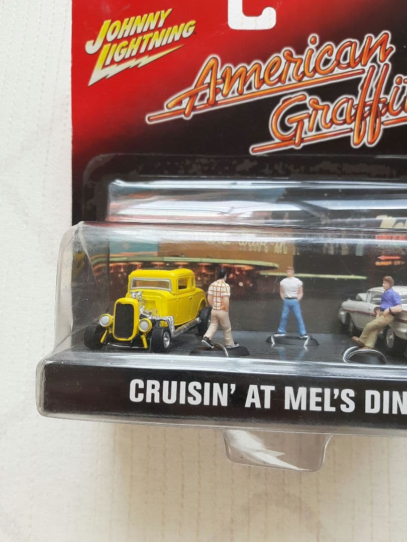 Johnny Lightning アメリカングラフィティー ジオラマ 希少