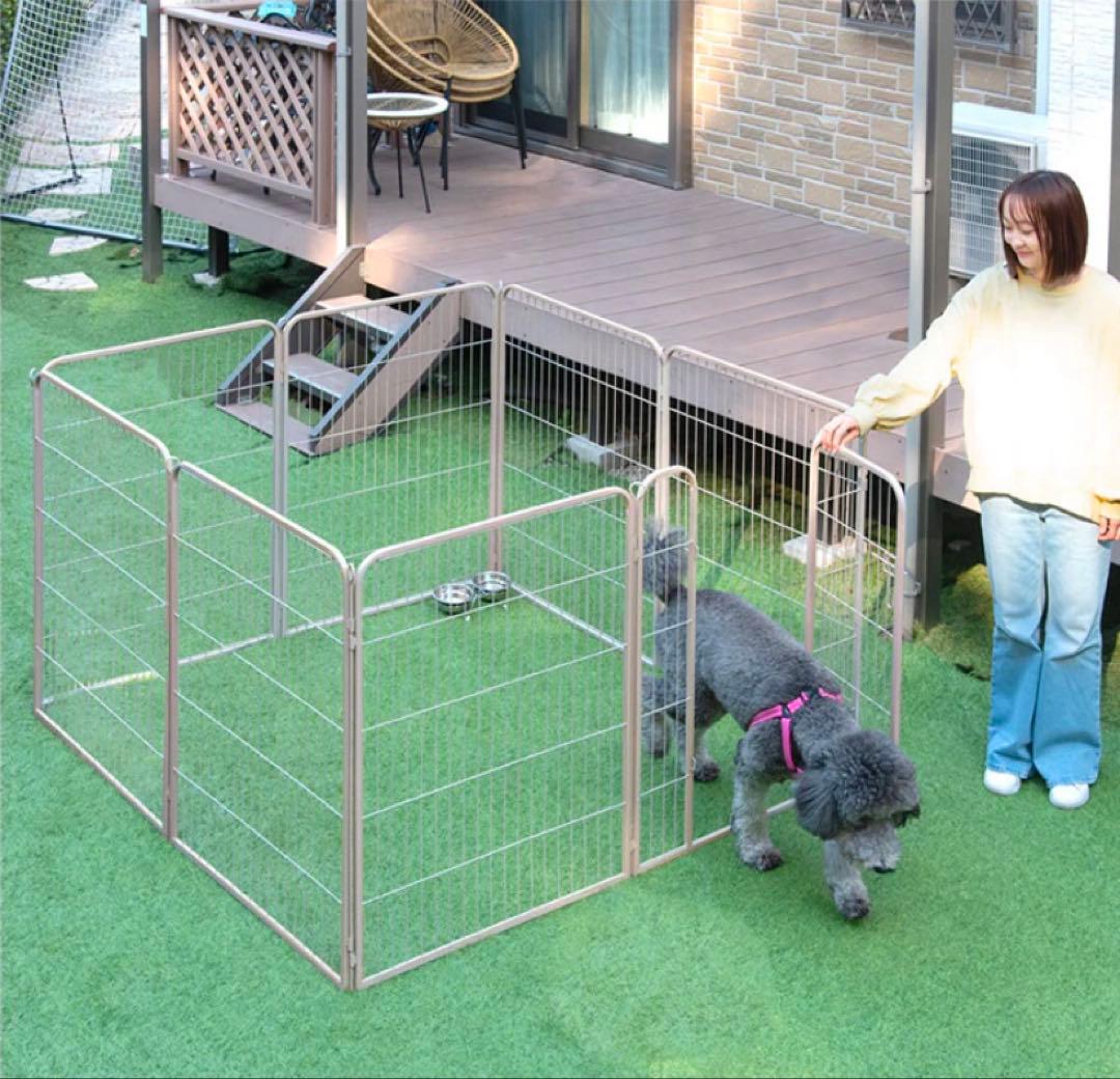 ペットサークル ハイタイプ スチール 高さ サークル ペットケージ