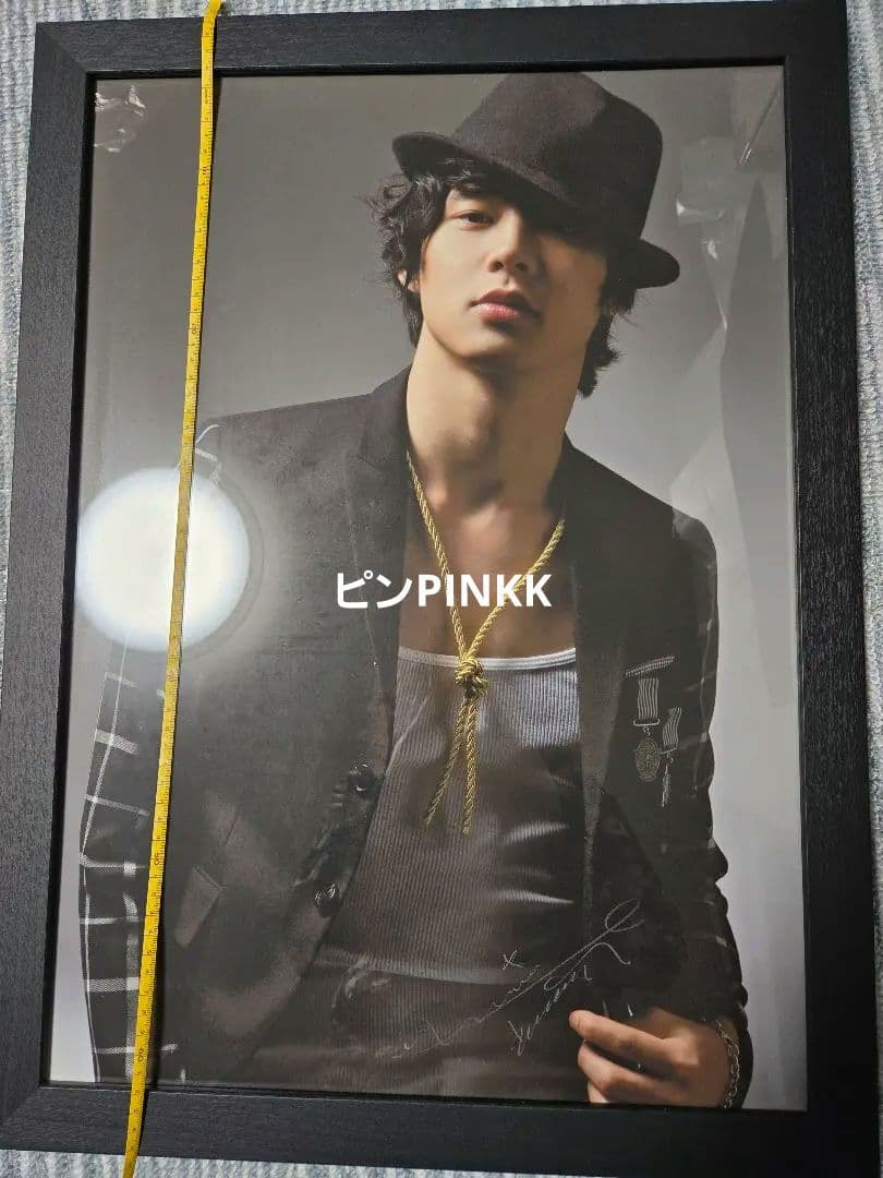 激レア！パクユチョン　SM公式　プレミアム写真パネル　直筆サイン入り