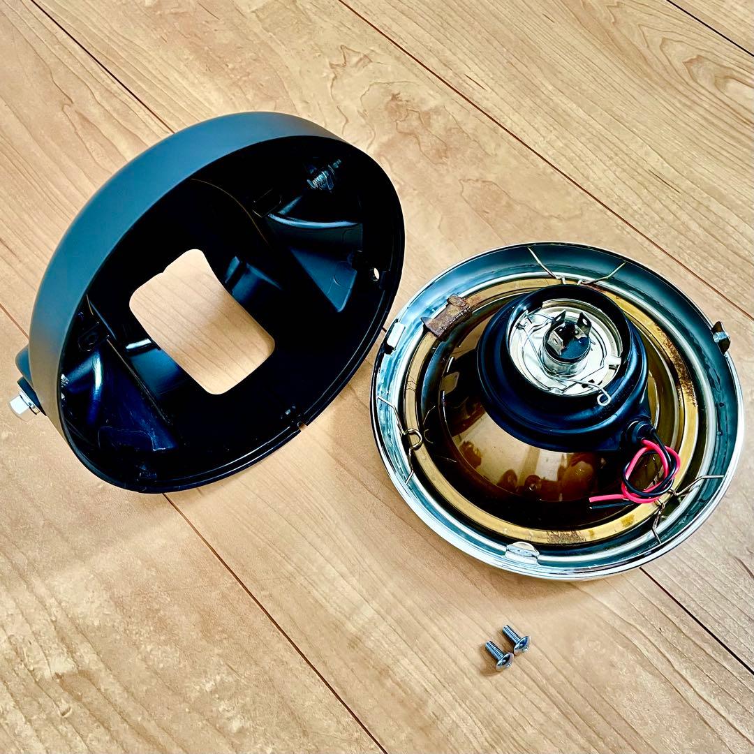 ⚡ゆうちゃん⚡！　当時物 CIBIE シビエ 凹み ヘッドライト