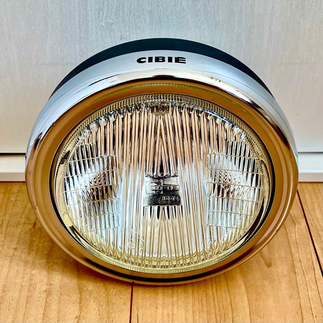 ⚡ゆうちゃん⚡！　当時物 CIBIE シビエ 凹み ヘッドライト
