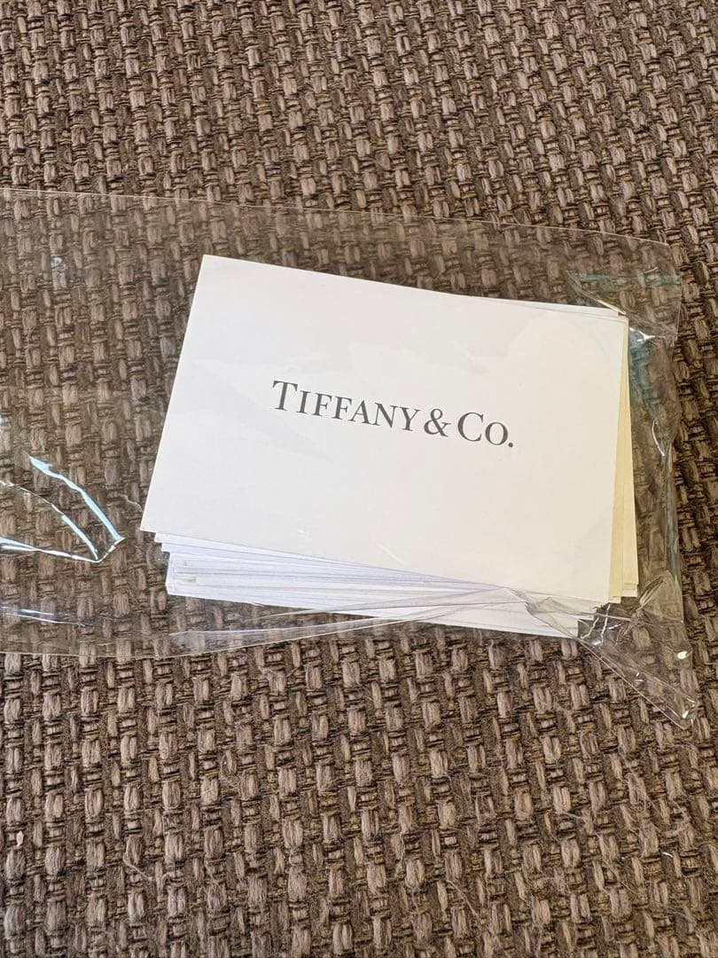 正規品　Tiffanyティファニー　取扱説明書（英語版）40枚セット