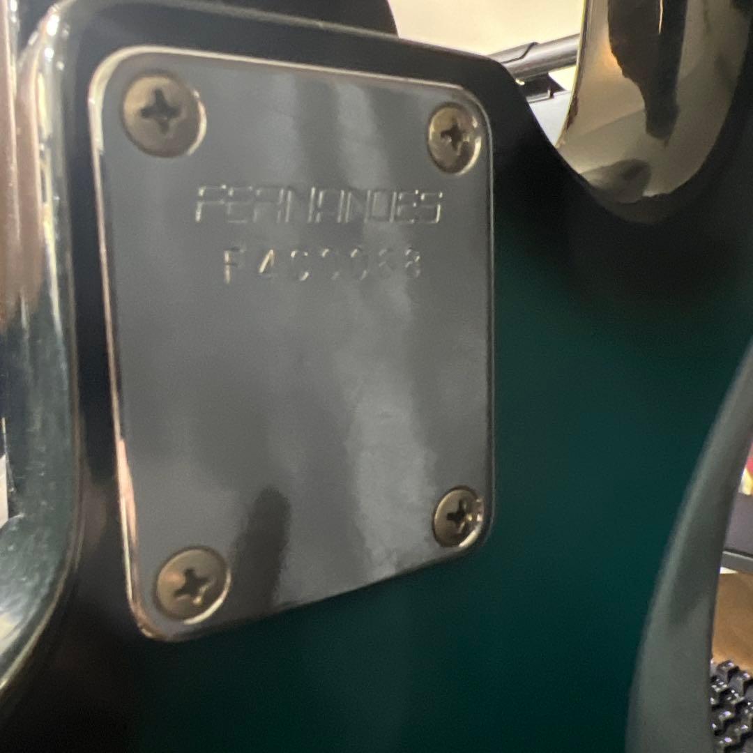 Fernandes 製オリジナル ギター4弦 グラデーションブルー#498