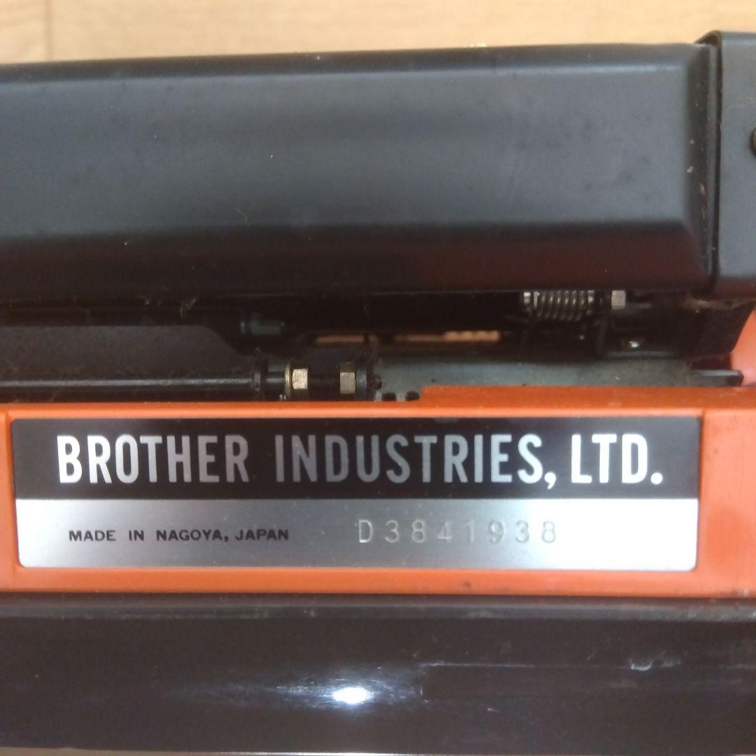 BROTHER YOUNG ELITE タイプライター オレンジ