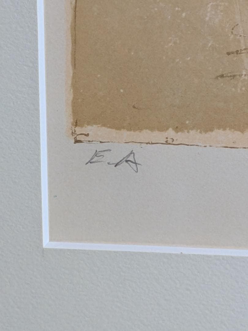 【極希少】ジャン・ジャンセン 「二人の踊り子」リトグラフ　直筆サイン有