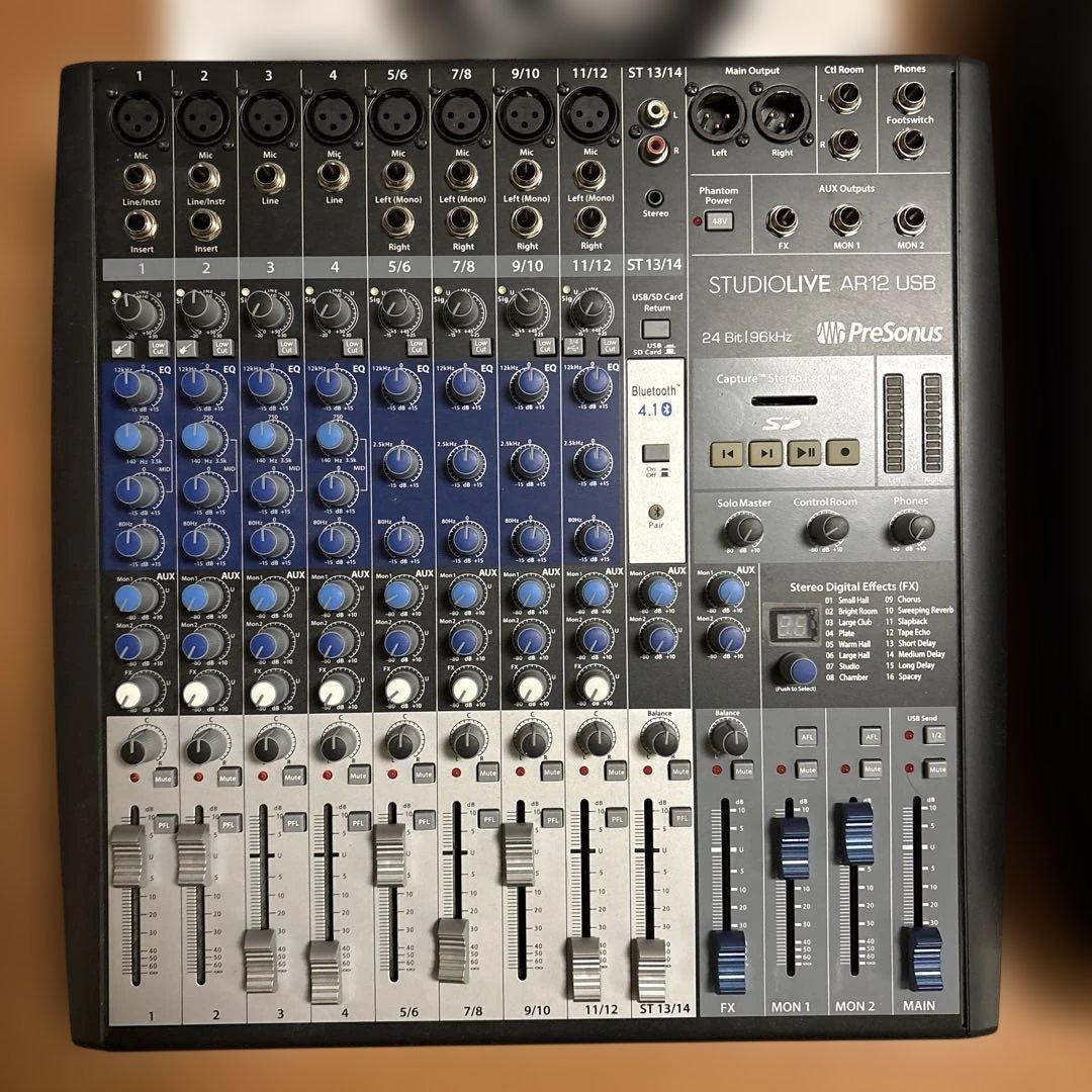 ジャンク PreSonus StudioLive AR12 USB