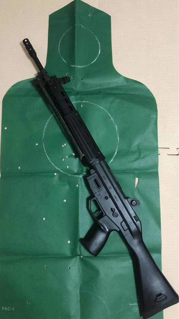 東京マルイ　89式小銃　ガスガン　(マガジンなし＋破損有り）