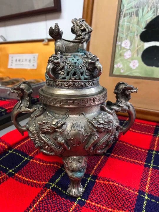 大清年製の香炉