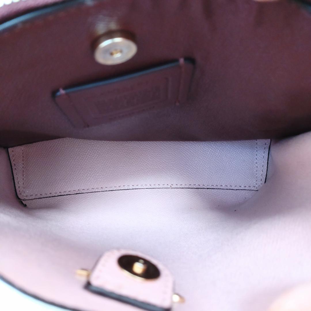 極美品✨COACH コーチ モリー バケットバッグ ハンドバッグ 白