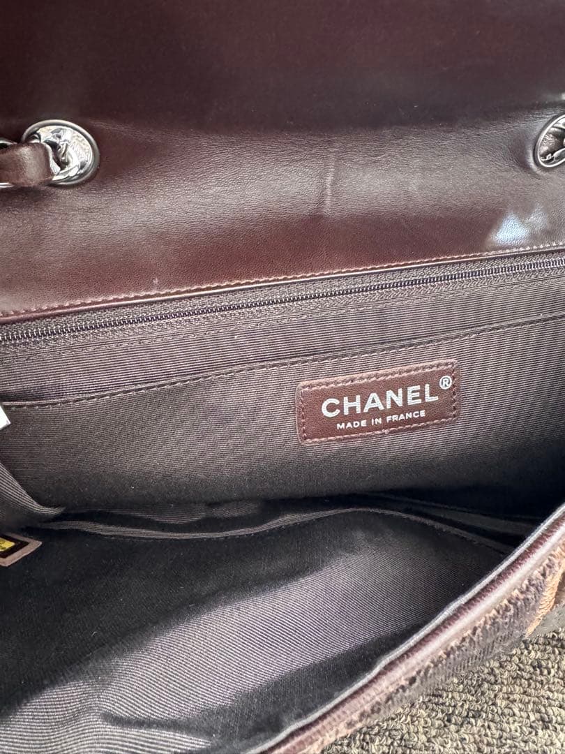 CHANEL パッチワーク ショルダーバッグ