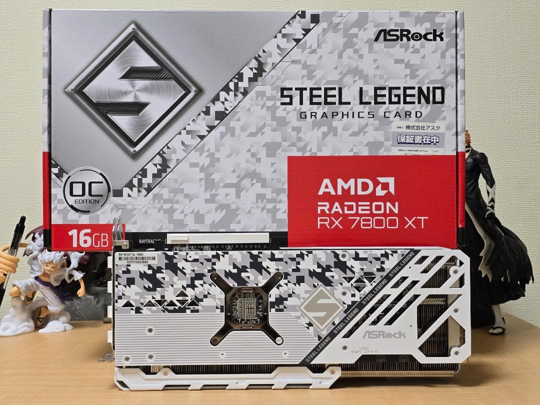 グラフィックボード・グラボ・ビデオカード Radeon RX 7800XT Steel Legend 16G OC