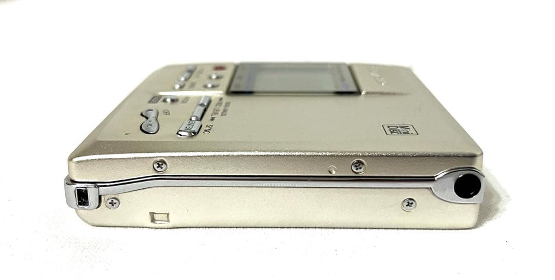 【付属品多数】SHARP ポータブルMDレコーダーMD-MT831-S