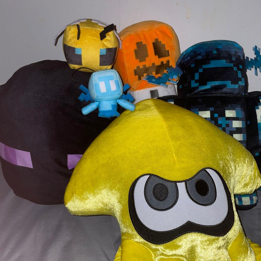 [マイクラ][スプラトゥーン]ウォーデン スノーマン ハチ アレイ エンダーマン