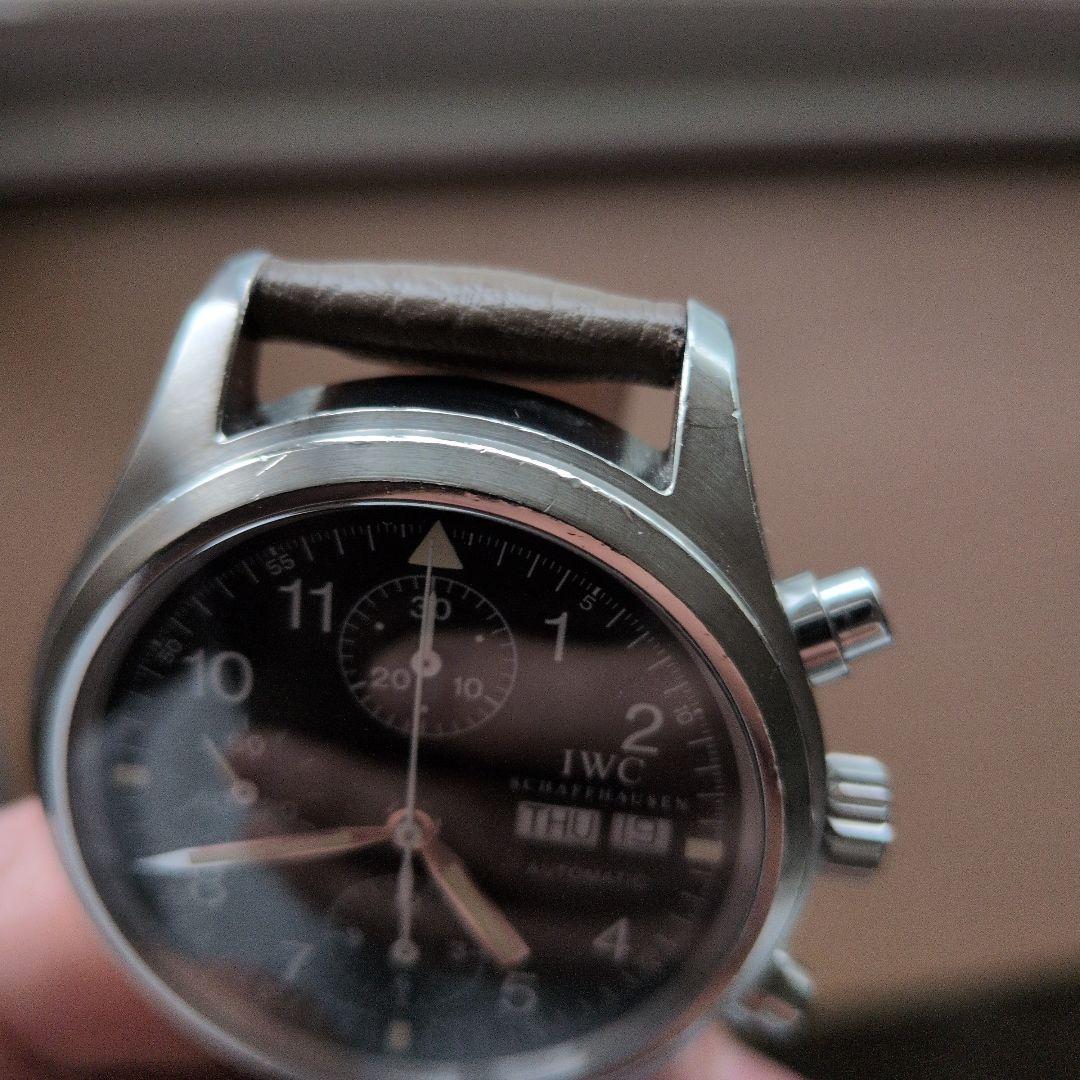 IWC 自動巻き クロノグラフ 腕時計