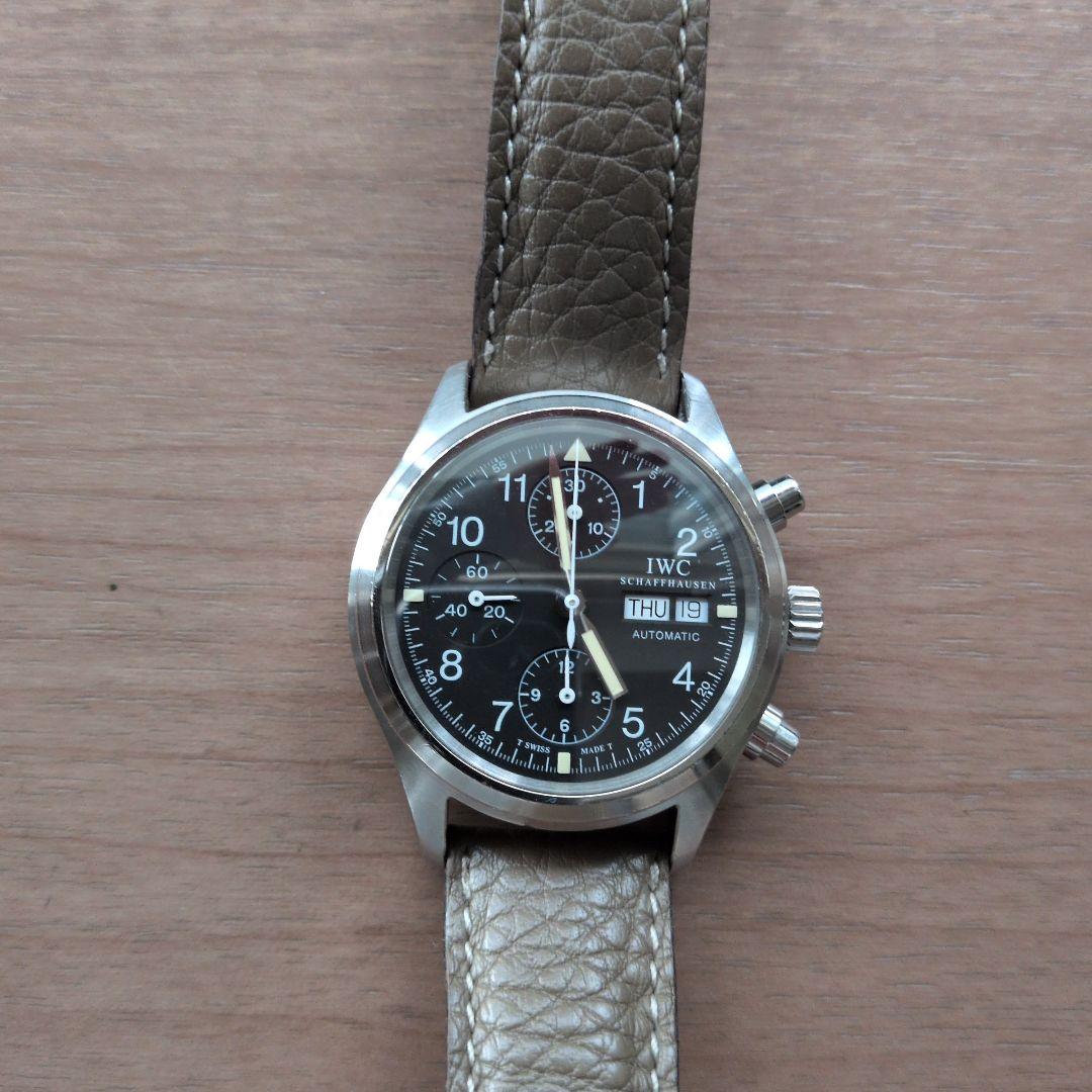 IWC 自動巻き クロノグラフ 腕時計