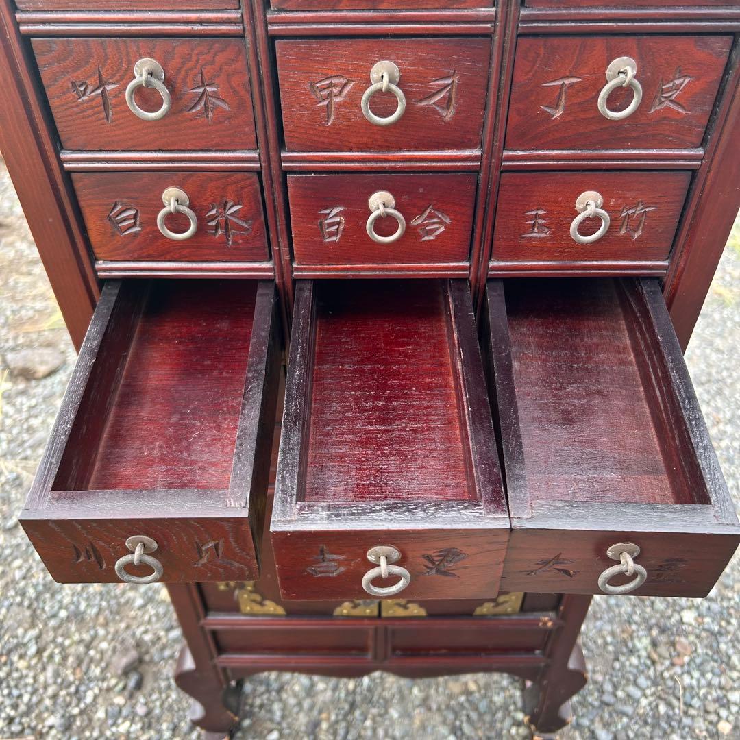 東洋家具 韓国 19引き出し　薬箪笥　アポセカリーチェスト　木製