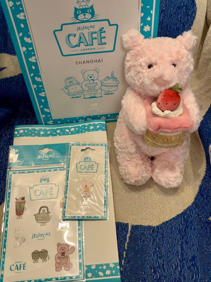 ジェリーキャット上海イベント限定 いちごベア