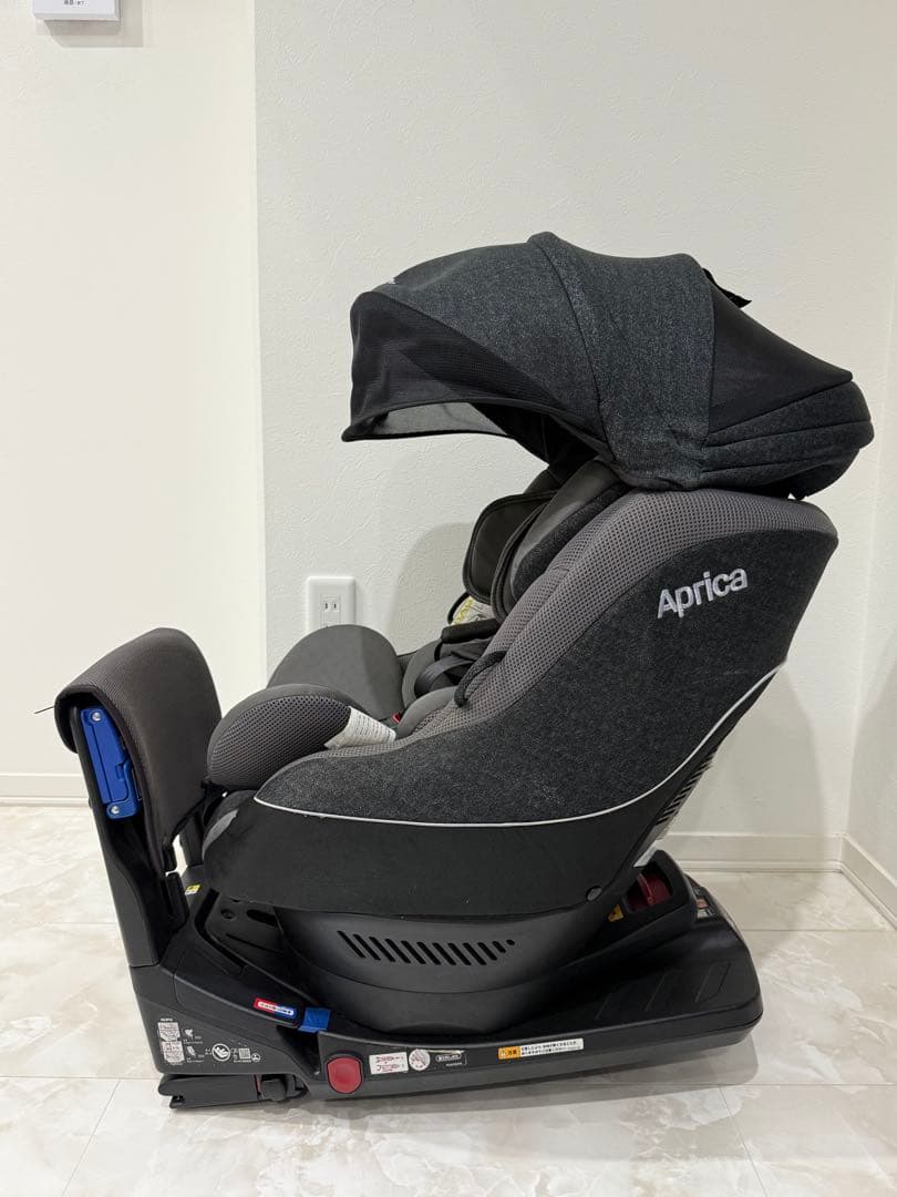 【美品】最上級 Aprica クルリラプレミアム ISOFIX シートベルト対応