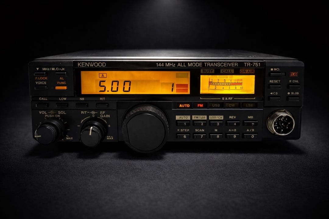 【フルレストア済み】KENWOOD TR-751D 145MHz 25Wモデル