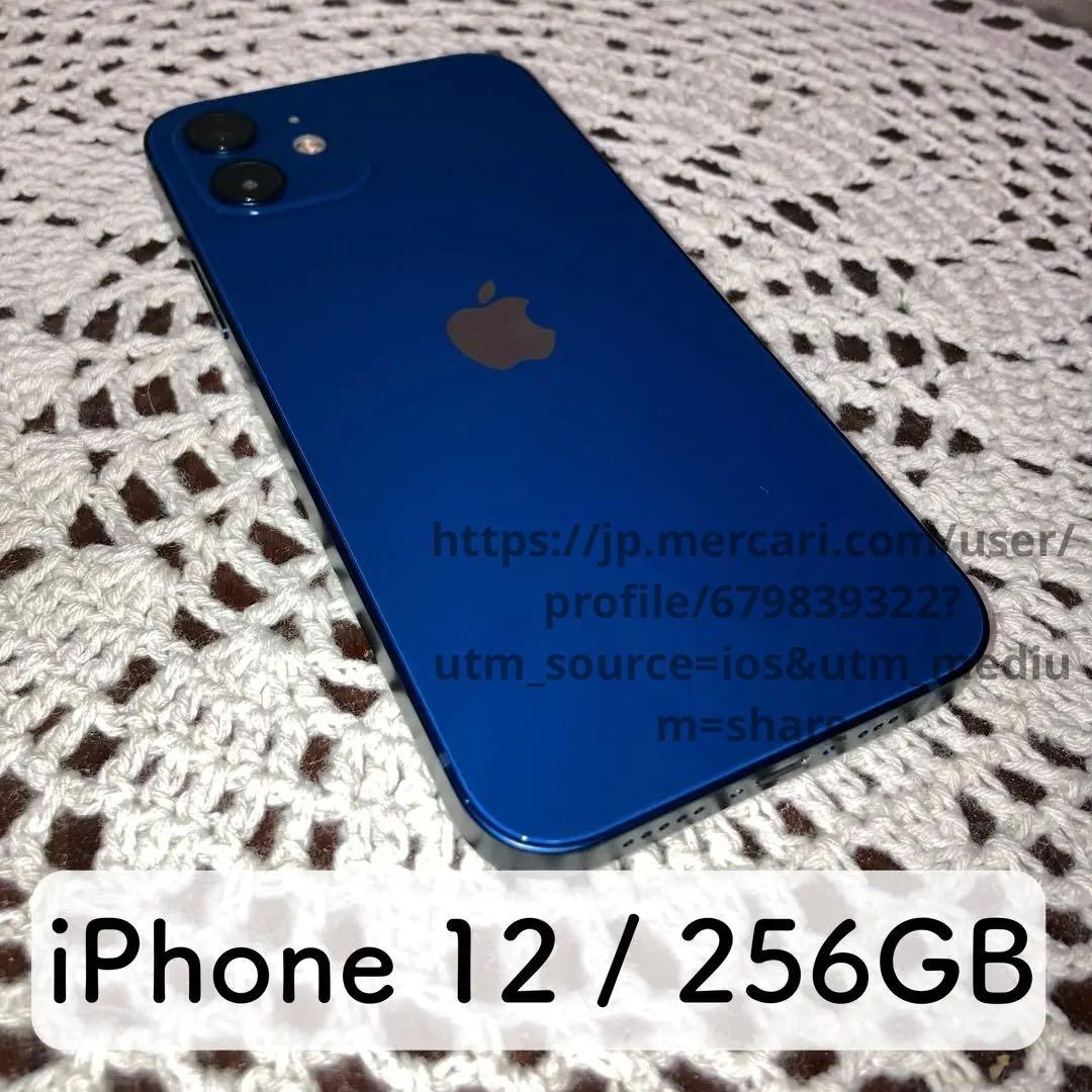 iPhone12 256GB /Simフリー/初期化済 【即日発送可】