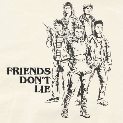 STRANGER THINGS コラボグラフィックパーカー　オフホワイト