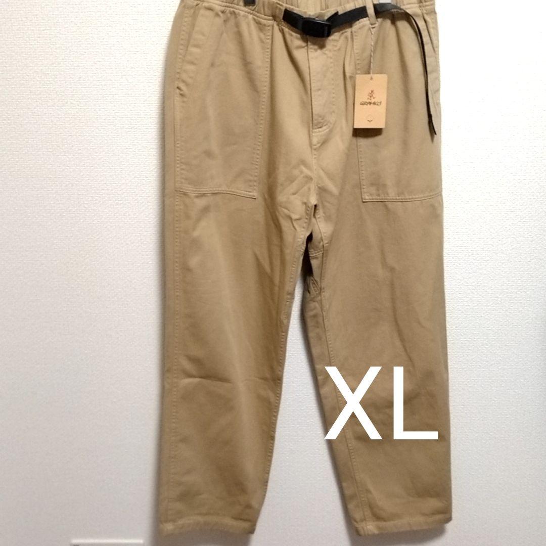 グラミチ　XL　ルーズテーパード　リッジパンツ　ベージュ