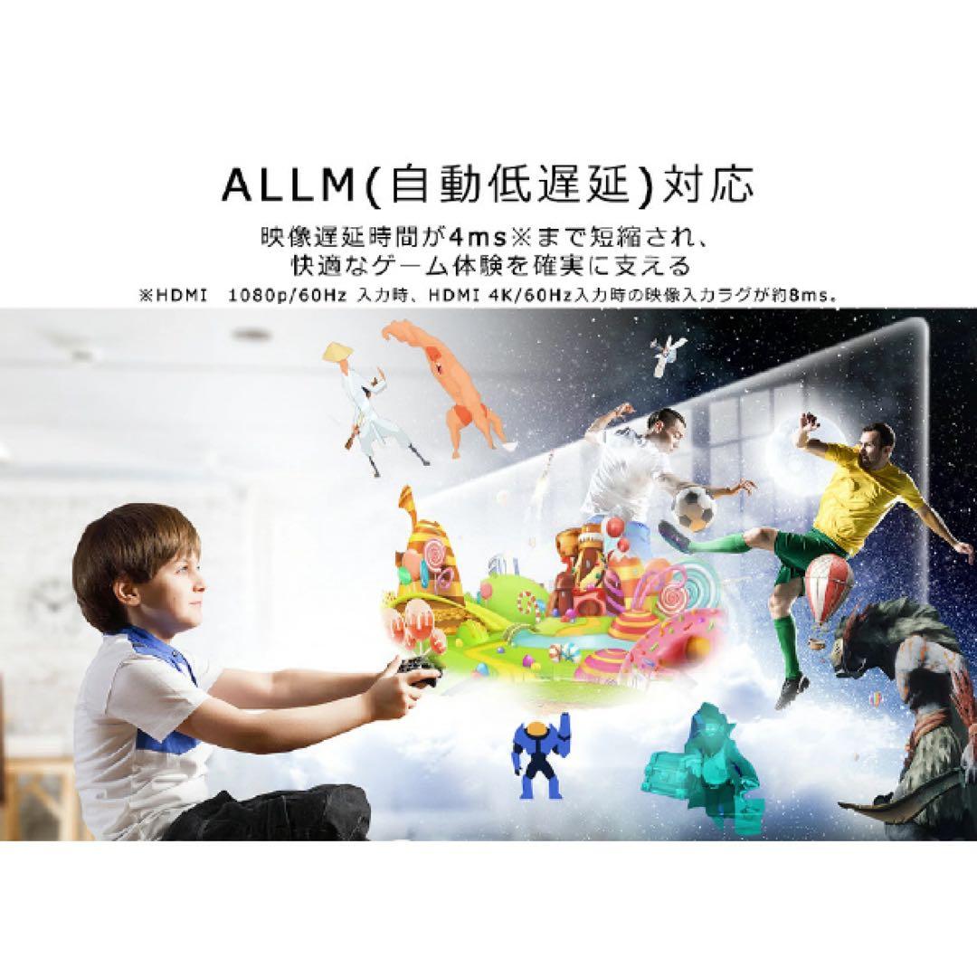 TCL 43V型4K対応液晶 チューナーレススマートテレビ43P63E