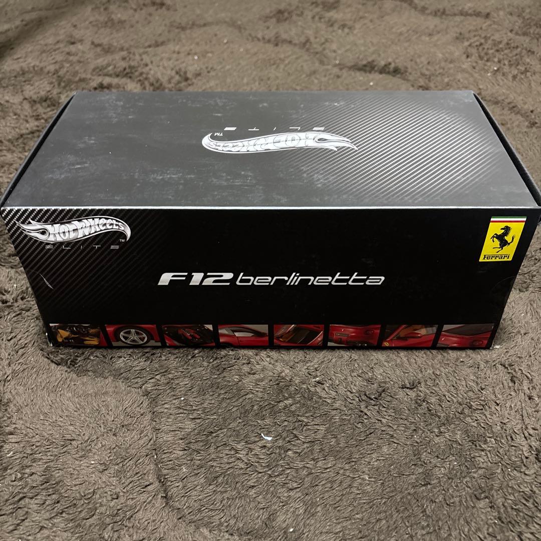 1/18 マテル ホットウィール フェラーリ F12 レッド 京商 オートアート