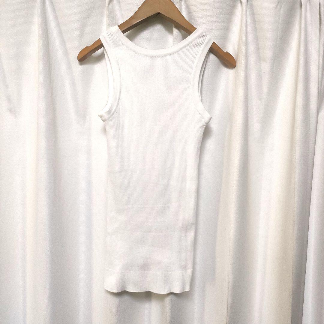 トップス AURALEE HIGH GAUGE RIB KNIT TANK