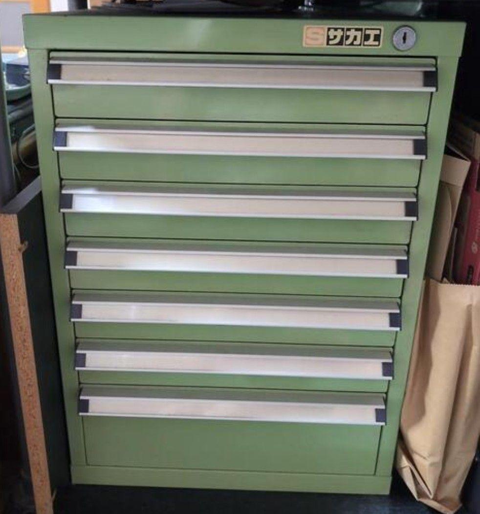 サカエ　Sサカエスモールキャビネット7段ケース