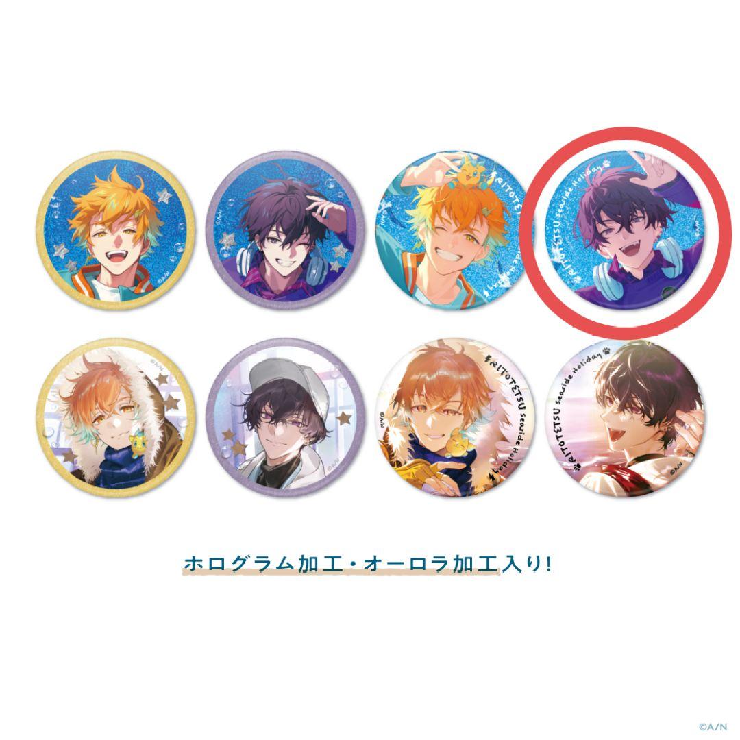 にじさんじ　佐伯イッテツ　RITOTETSU リトテツ 缶バッジ