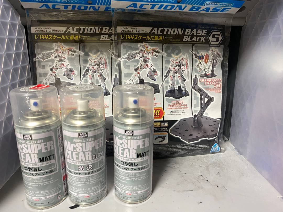 あ*様 【即決・早期終了可能】エアブラシ　塗装ブース　塗料セット　ガンプラ