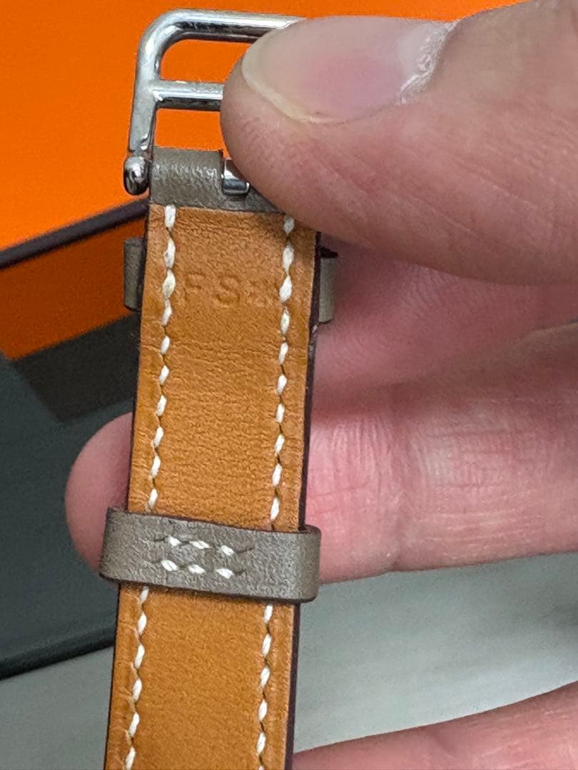 HERMES エルメス ケープコッド エトゥープ 腕時計　PM31mm