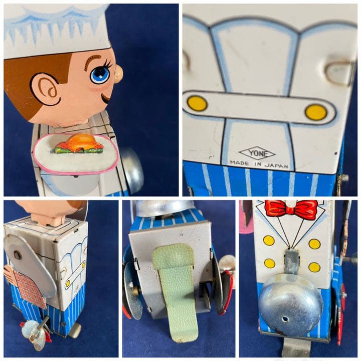 １９５０年代　“ビッグジョー　シェフ” 慌ただしく動きまわるコックさん　■米屋製