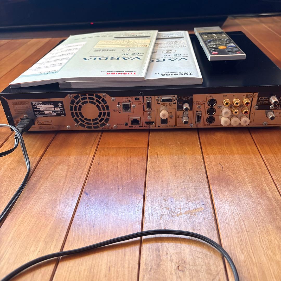 TOSHIBA VARDIA RD-X8 DVDレコーダー