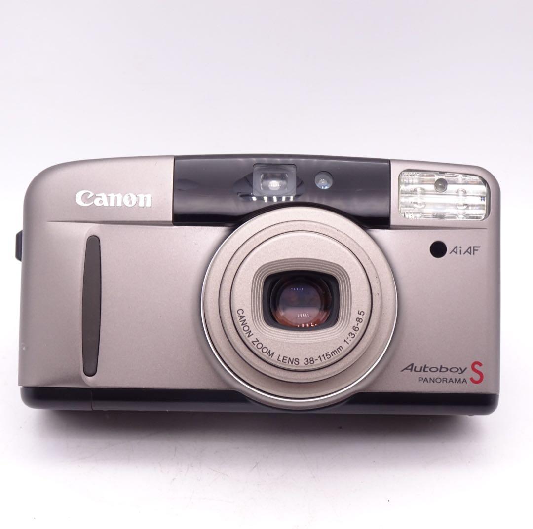 【動作確認済】 Canon Autoboy S コンパクトフィルムカメラ