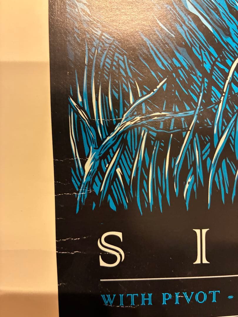 シガーロス　SIGUR ROS 2008年メルボルン公演ポスター　243/500