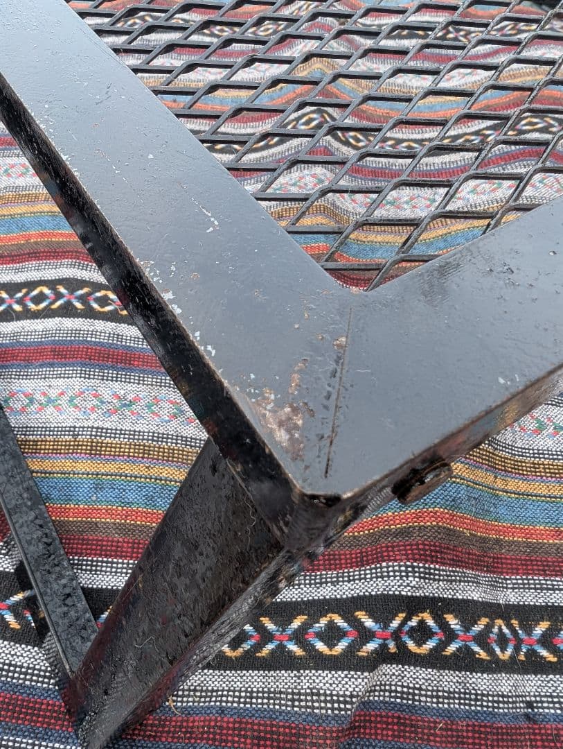 キャンプマニアプロダクツ アイアングリルスタンド2セット