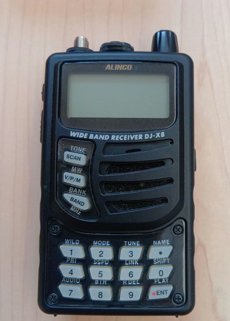 ALINCO DJ-X8 ワイドバンドレシーバー