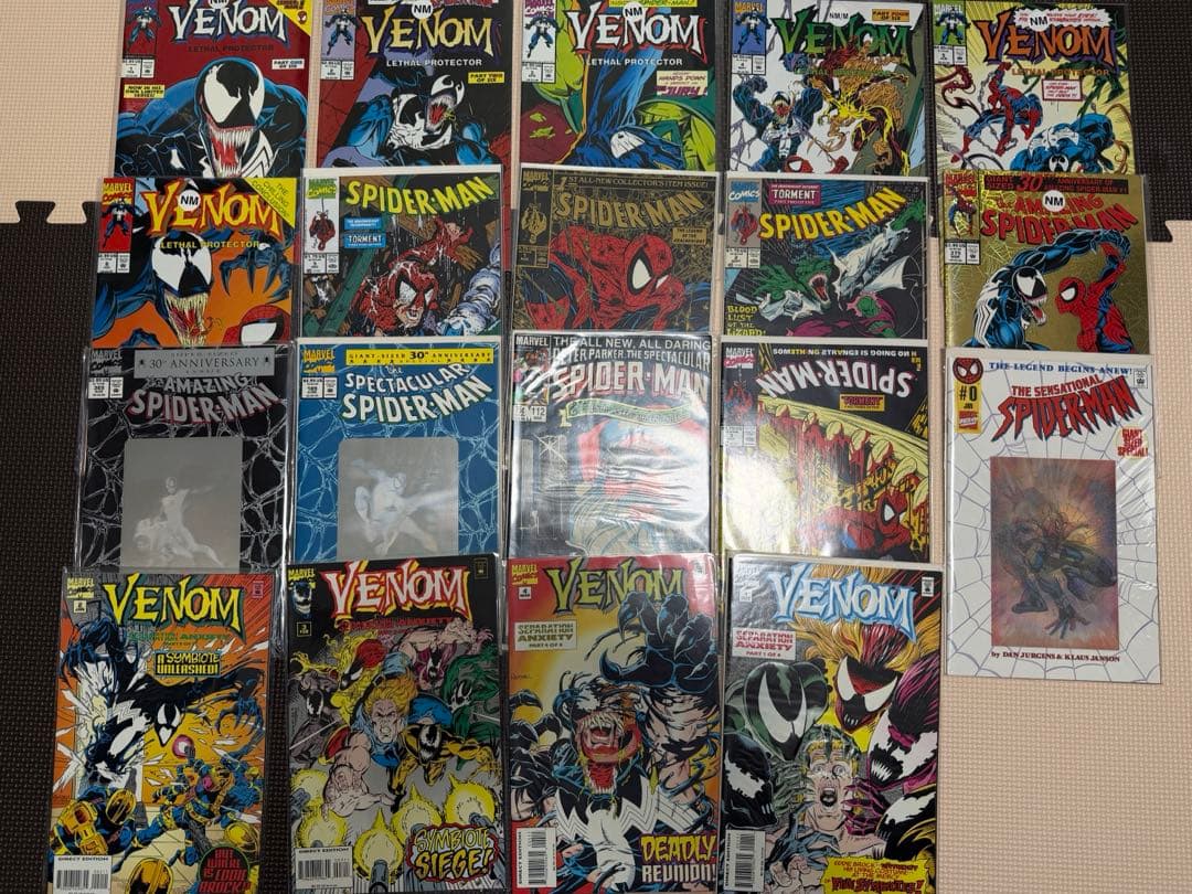アメコミ　漫画　スパイダーマン　ヴェノム　19冊セット