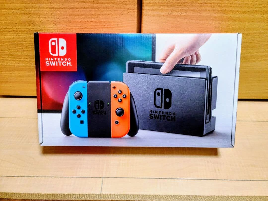 Nintendo Switch 本体 青/赤 ジョイコン付き・送料無料