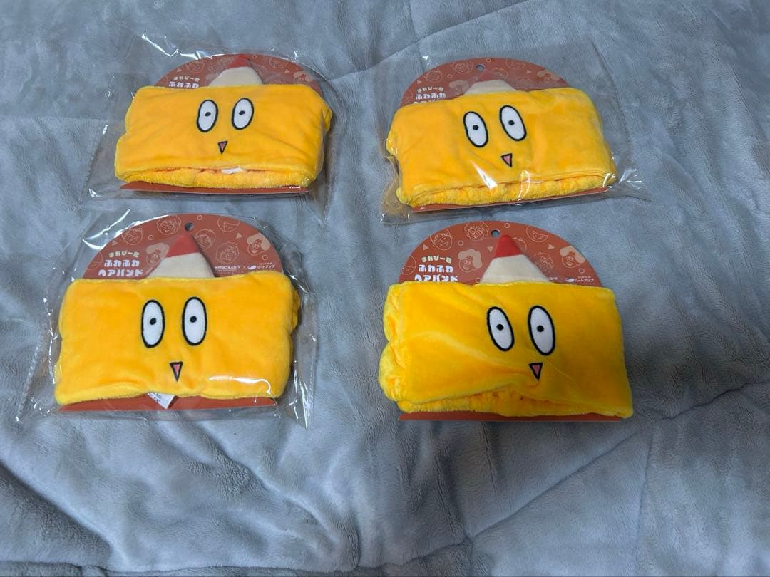 マカロニえんぴつハートアップコラボ まかぴー君♪ふわふわヘアバンド