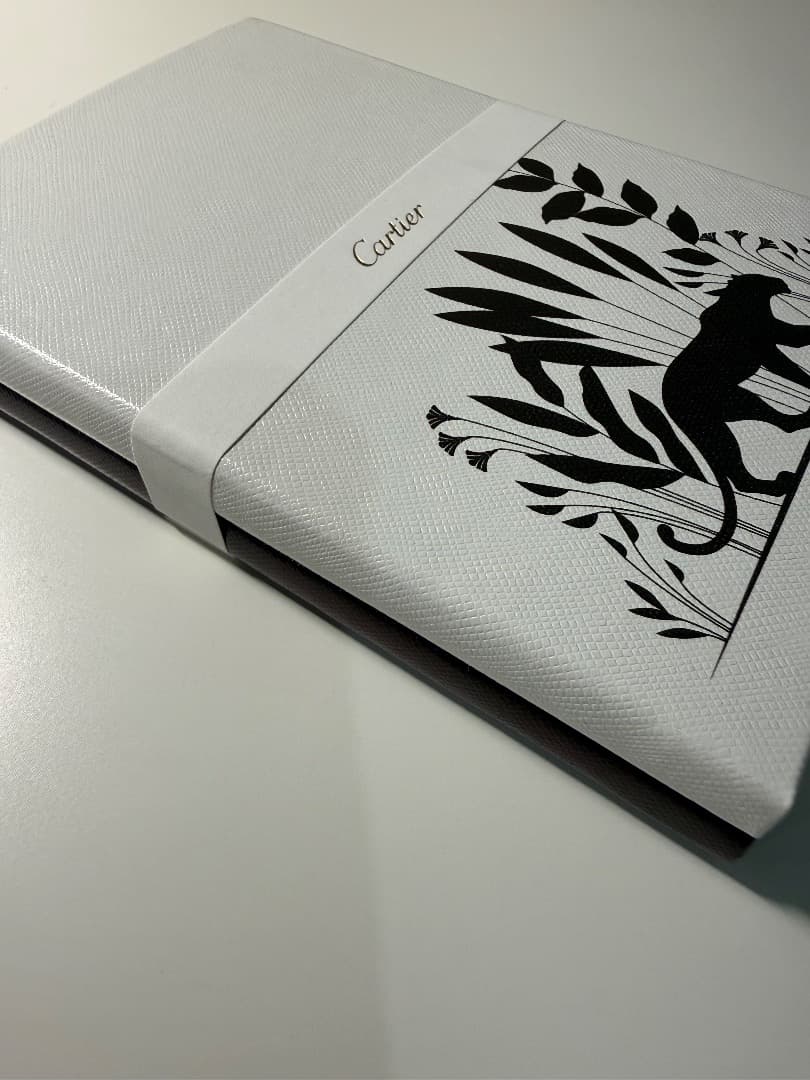 新品・未使用【Cartier カルティエ パンテール ノート 赤白 ２冊セット】