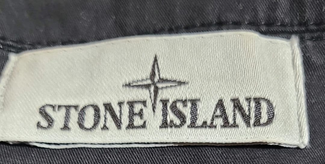 STONE  シャツ　ジャケット 黒　XL